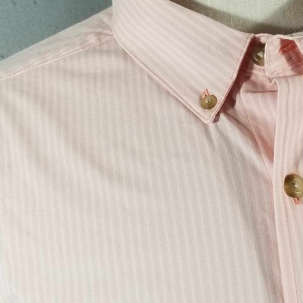 Columbia Shirt Mens XL Pink Short Sleeve Cotton New Casual Outdoor - Picture 4 of 11